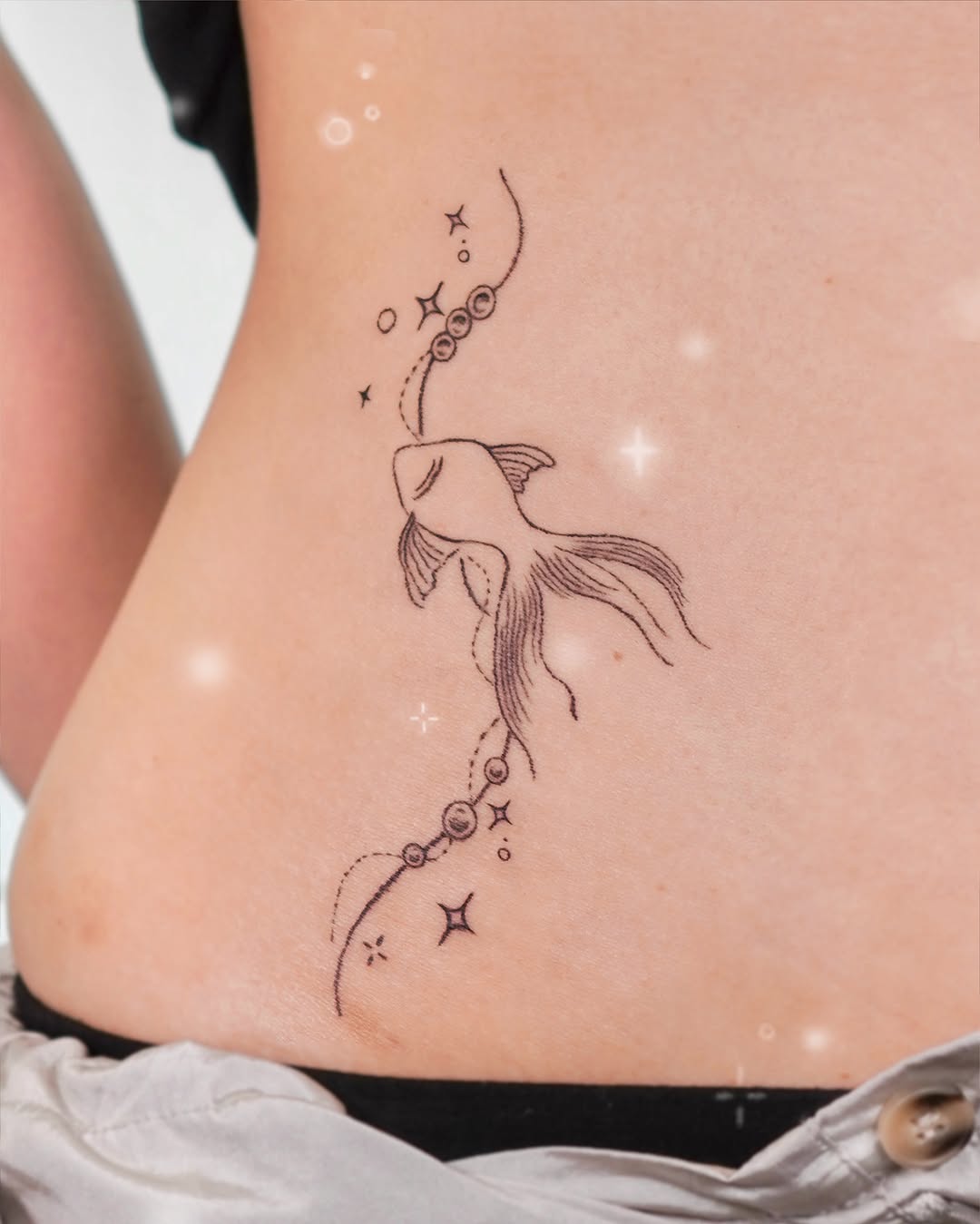 Tattoo by @heez.ink — fine_line, minimalist