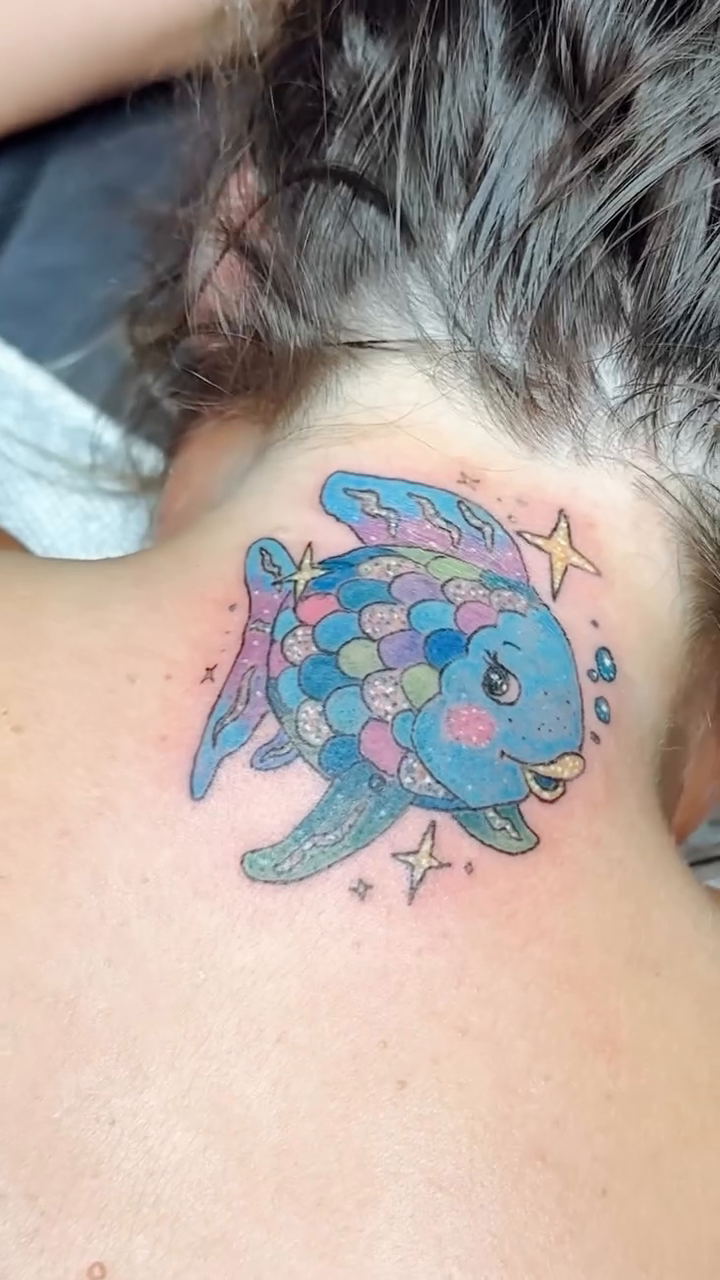 Tattoo by @bye.felicia420 — illustrative, new_school