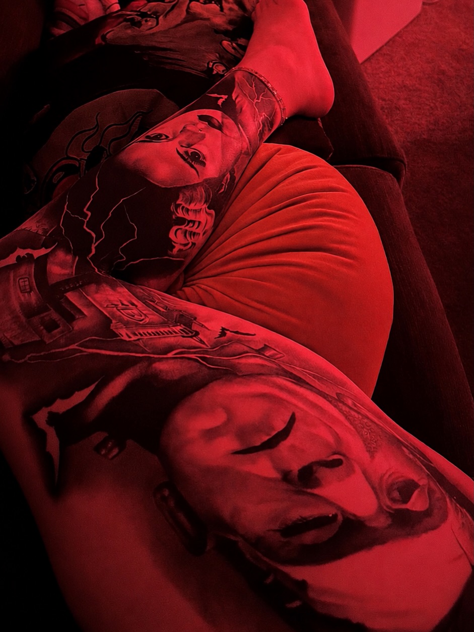 Tattoo by @alexusregina_ — realism, black_and_grey