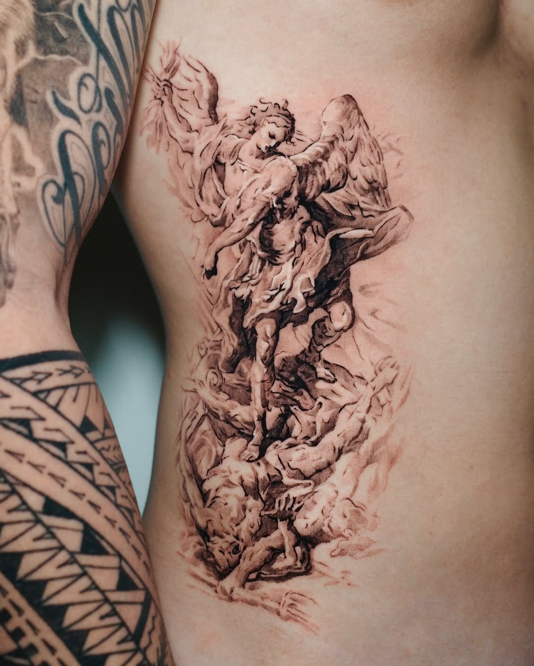 Tattoo by @chunntattoo — realism, black_and_grey