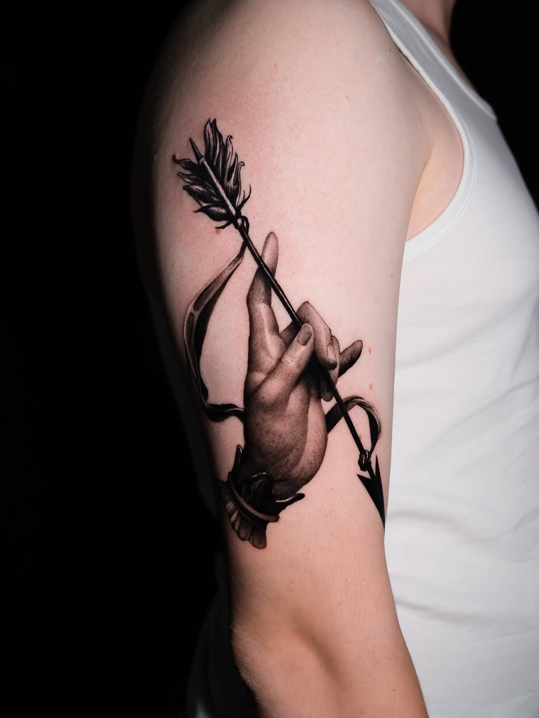 Tattoo by @stadnyque โ realism, black_and_grey