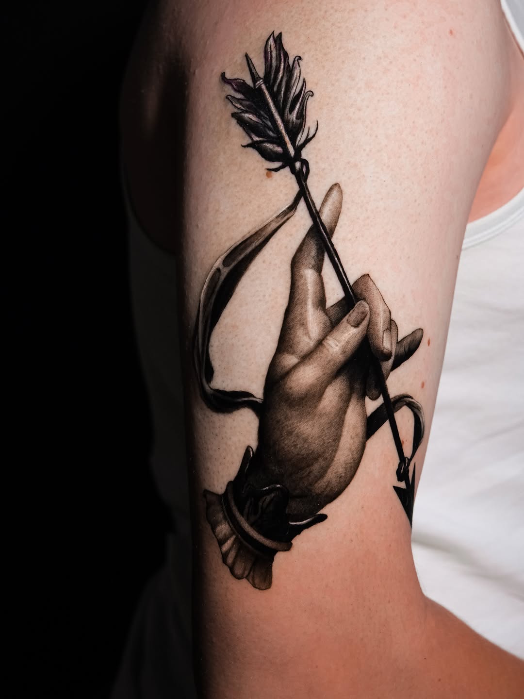 Tattoo by @stadnyque โ realism, black_and_grey