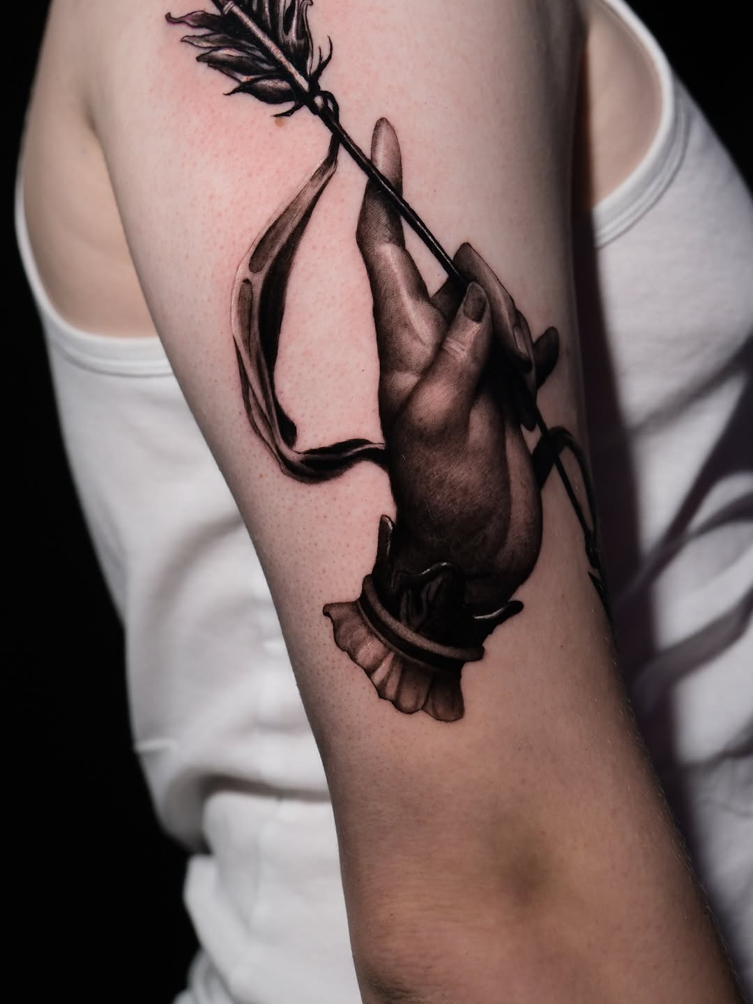 Tattoo by @stadnyque โ realism, black_and_grey