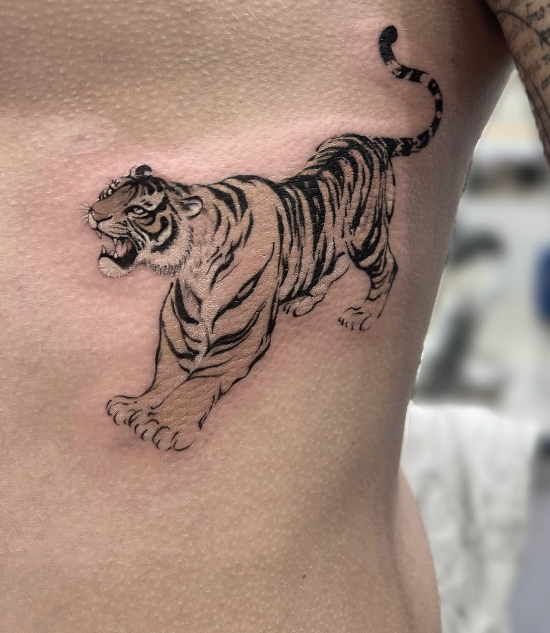 Tattoo by @david.george.tattoo β realism, black_and_grey