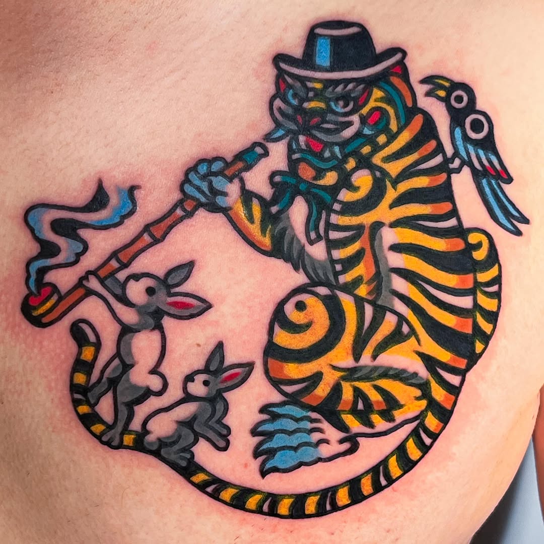 Tattoo by @takiitattoo โ american_traditional