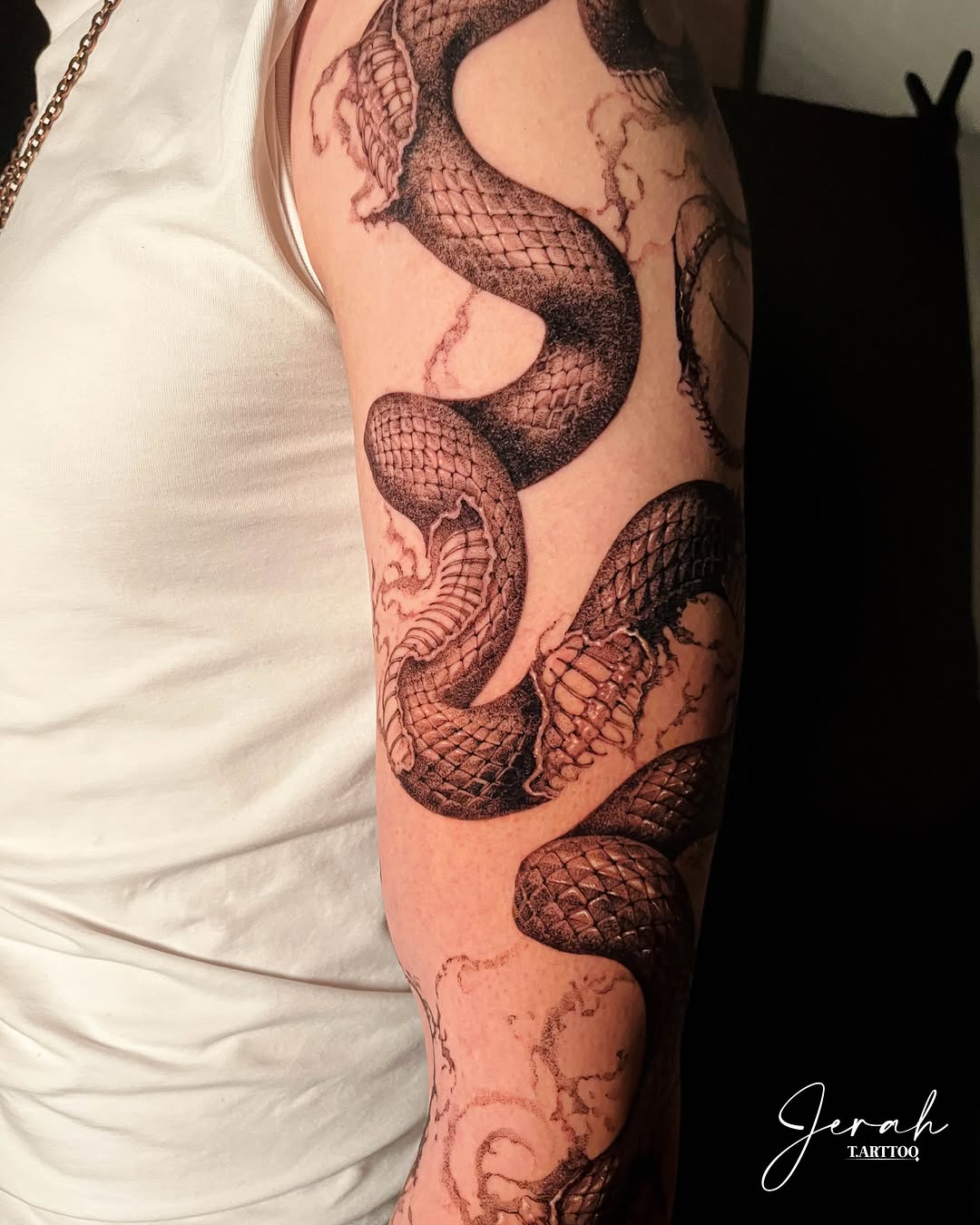 Tattoo by @t.arttoo_jerah — black_and_grey, realism