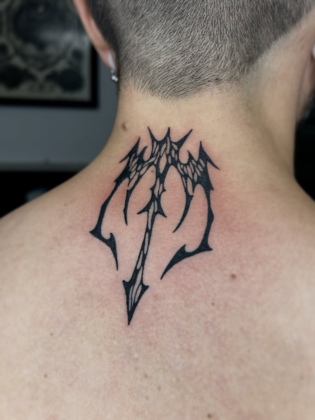 Tattoo by @otherself.tattoo — blackwork