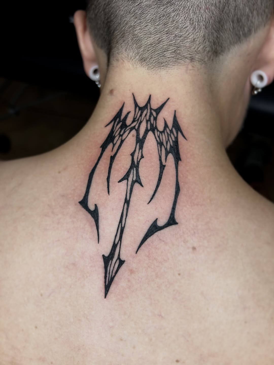 Tattoo by @otherself.tattoo — blackwork