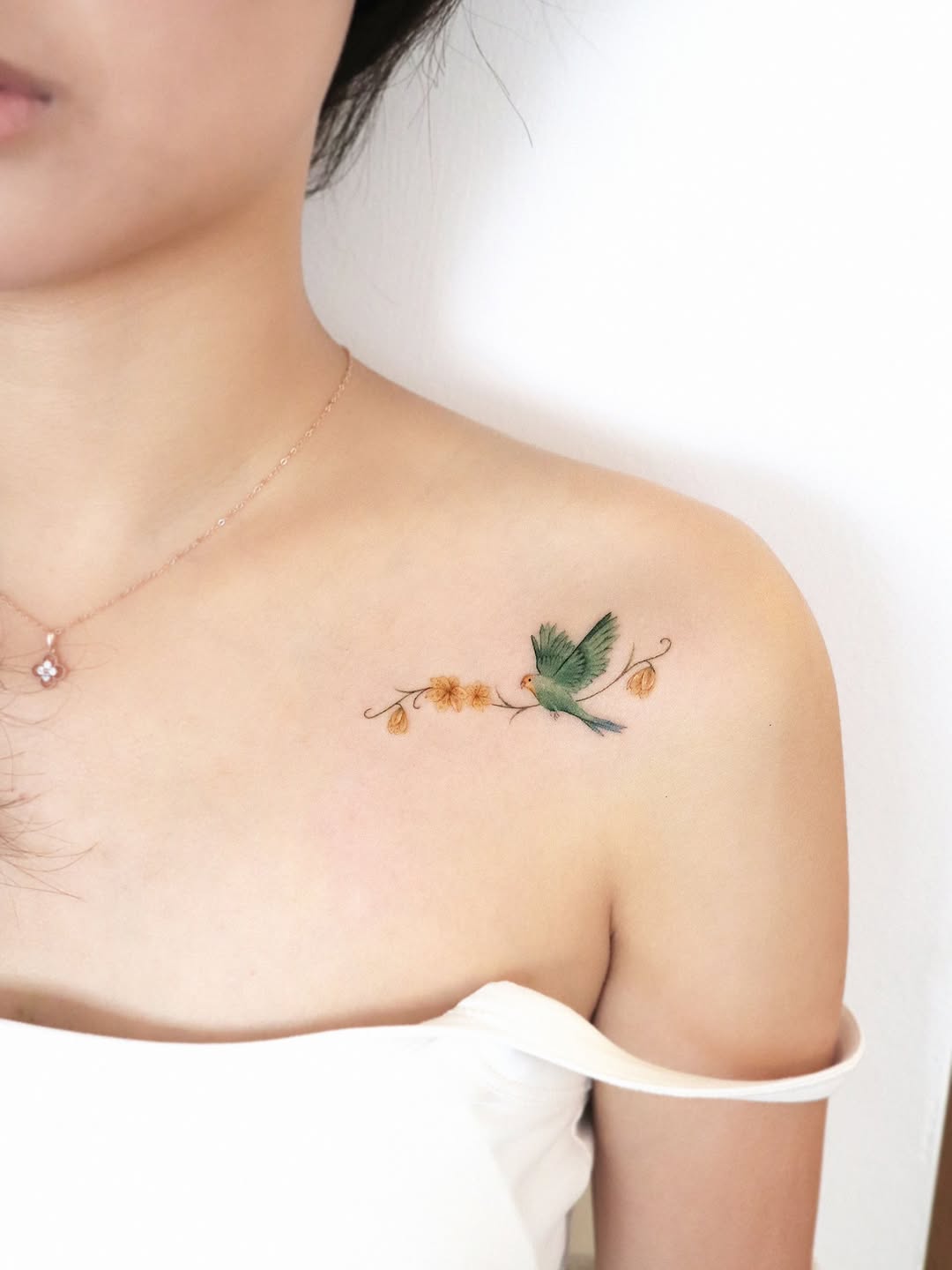 Tattoo by @vanilla__tattoo — fine_line, watercolor