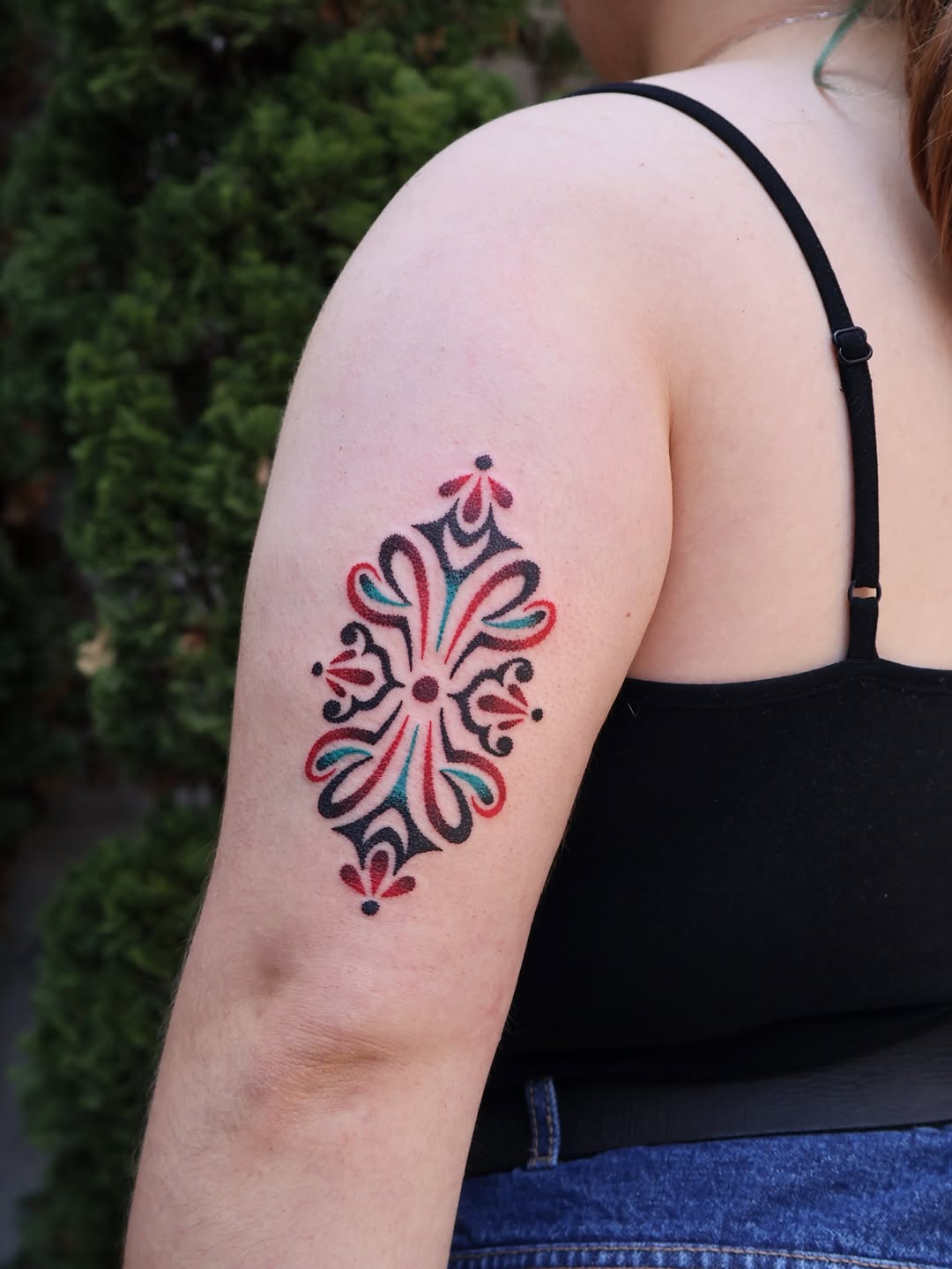Tattoo by @ladybao.tattoo โ geometric, ornamental