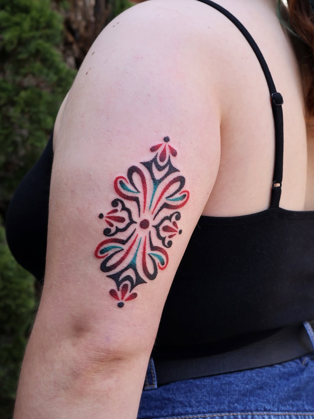 Tattoo by @ladybao.tattoo โ geometric, ornamental