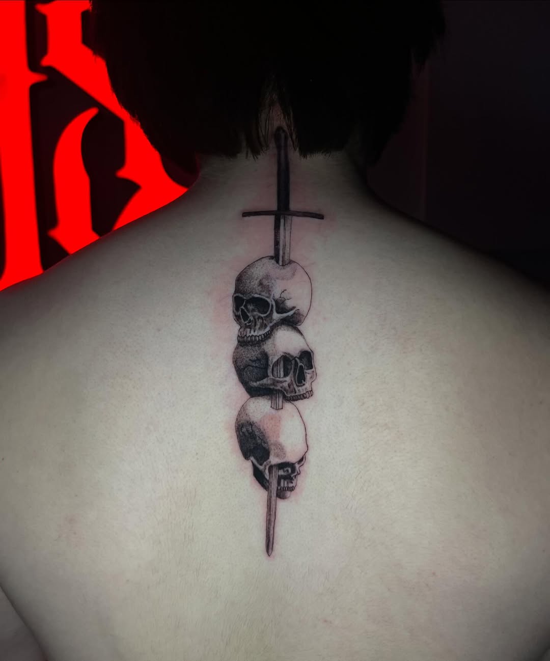 Tattoo by @jiinkytattoos — realism, dark_realism