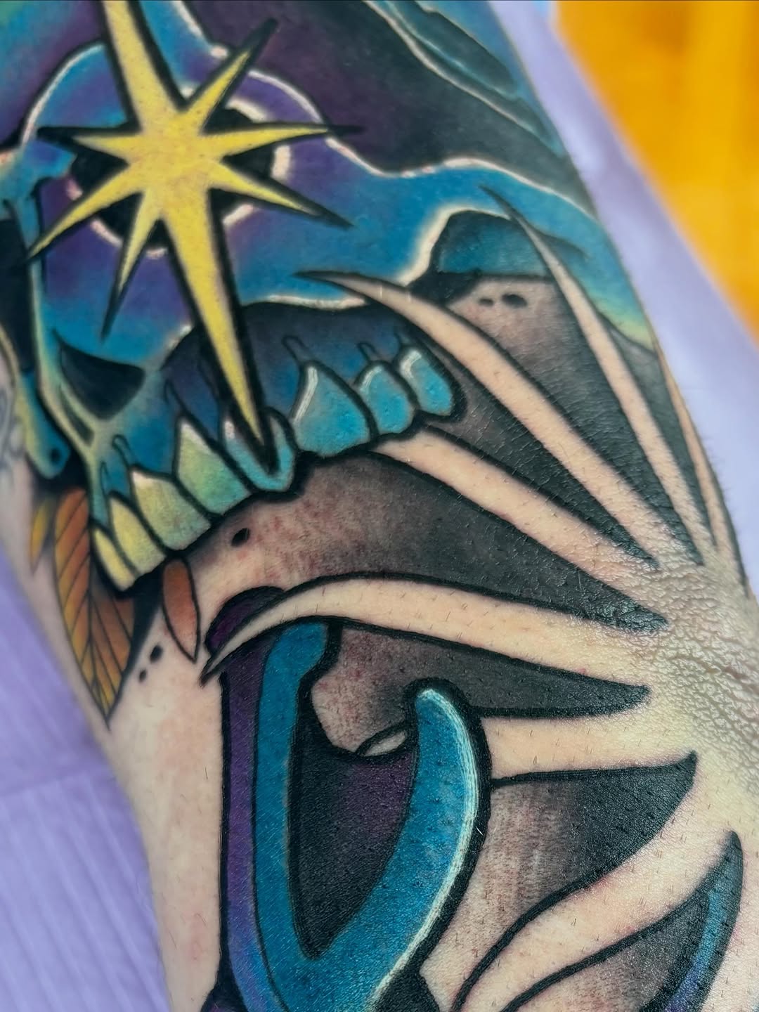 Tattoo by @ash_wv — neo_traditional, black_and_grey