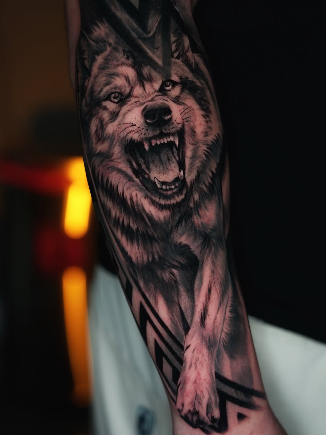 Tattoo by @arttattooandres — realism, black_and_grey