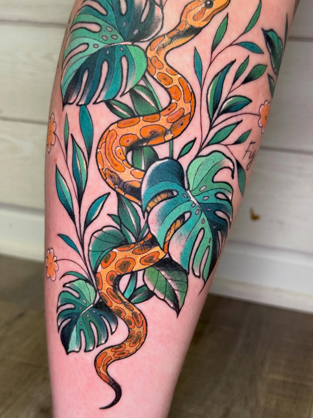 Tattoo by @muridiana — neo_traditional, realism