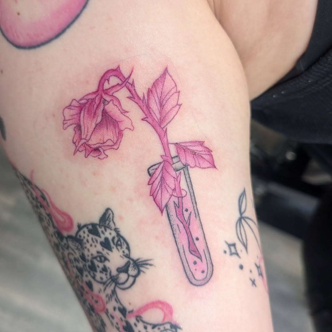 Tattoo by @taliaz_tattoos โ fine_line
