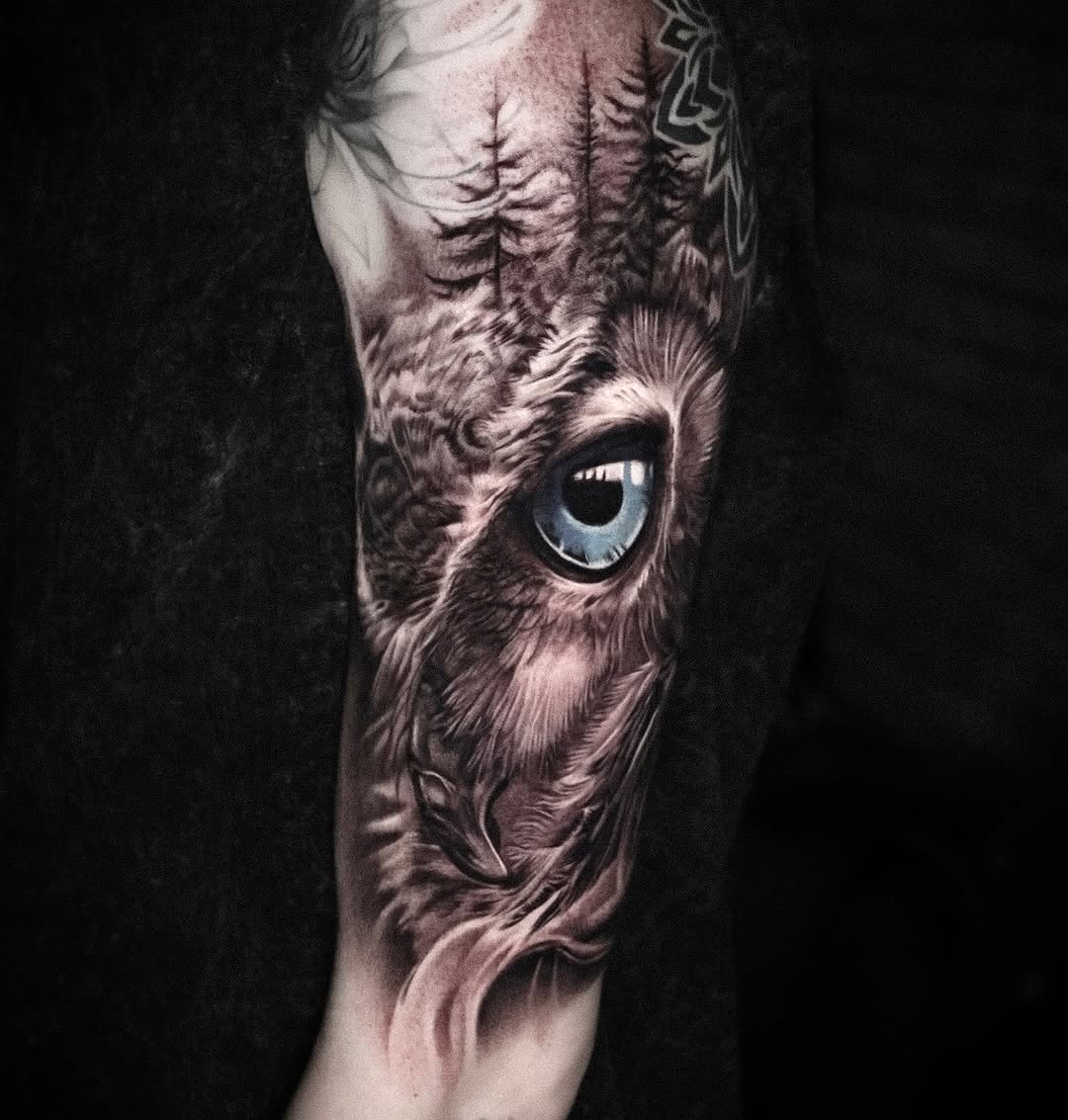 Tattoo by @linyurentattoo — realism, dark_realism