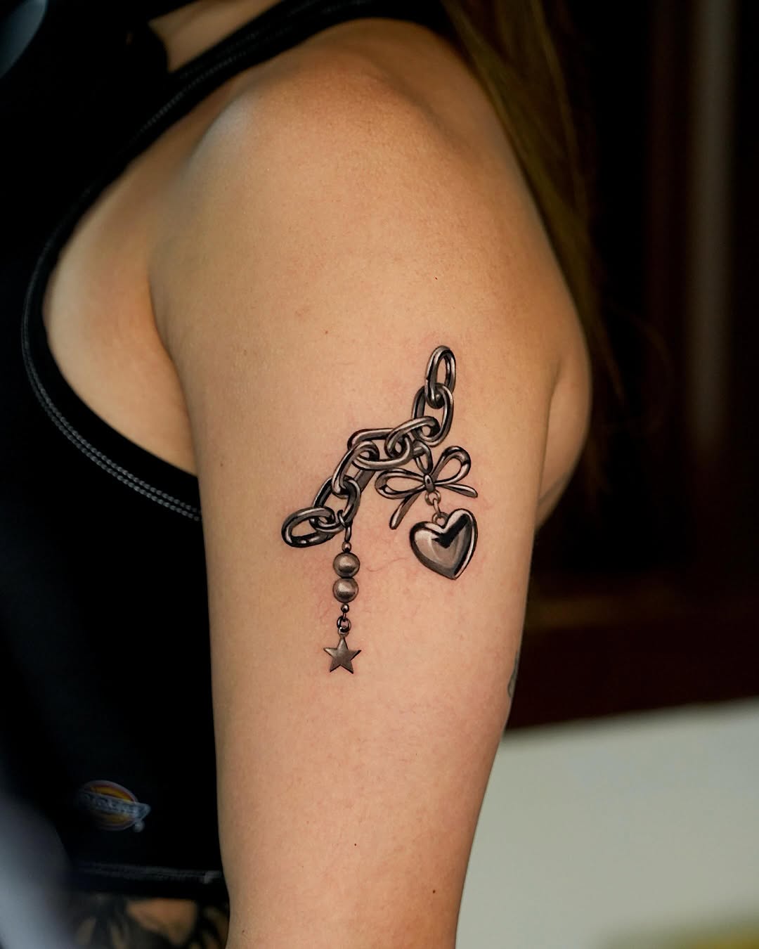 Tattoo by @mei_tatt — realism, black_and_grey