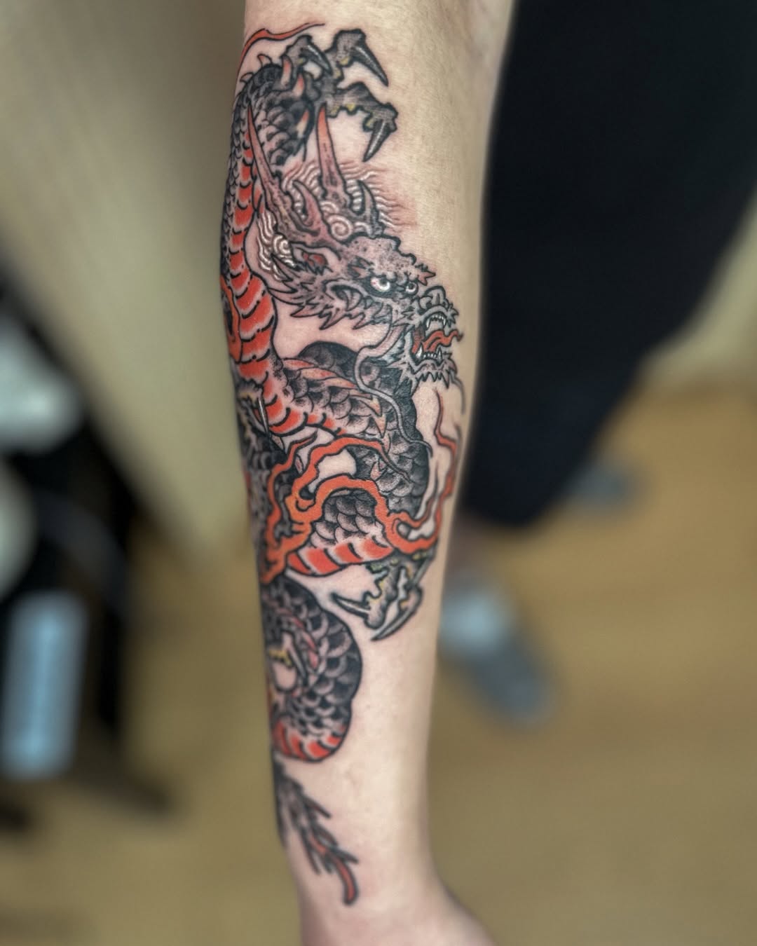 Tattoo by @manjitattoo — japanese_irezumi, illustrative