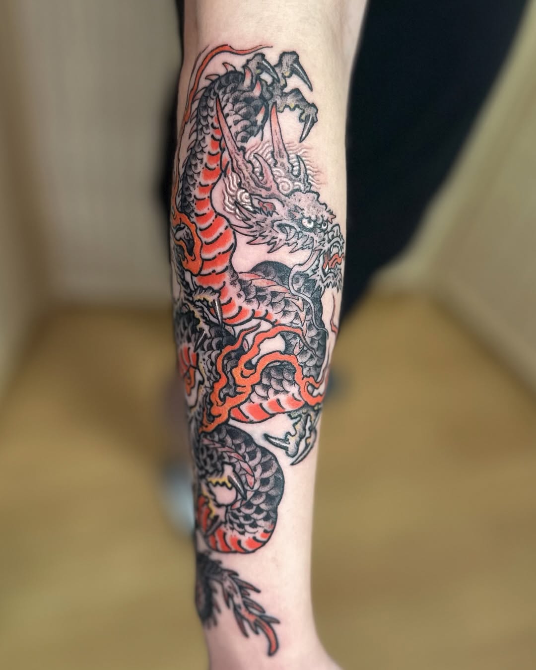 Tattoo by @manjitattoo — japanese_irezumi, illustrative