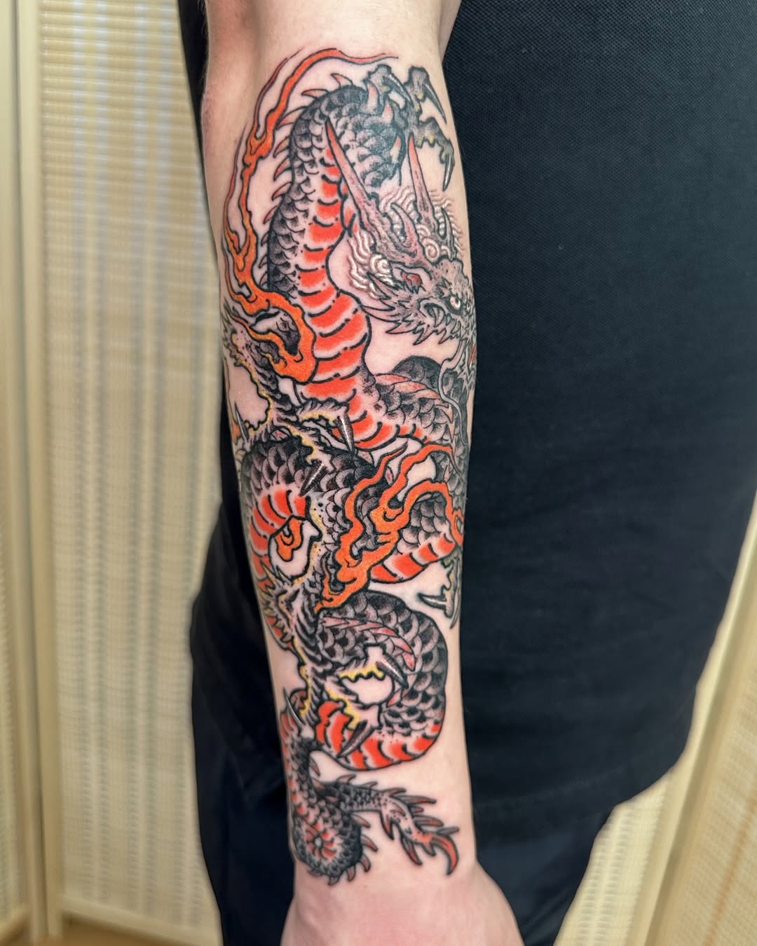 Tattoo by @manjitattoo — japanese_irezumi, illustrative
