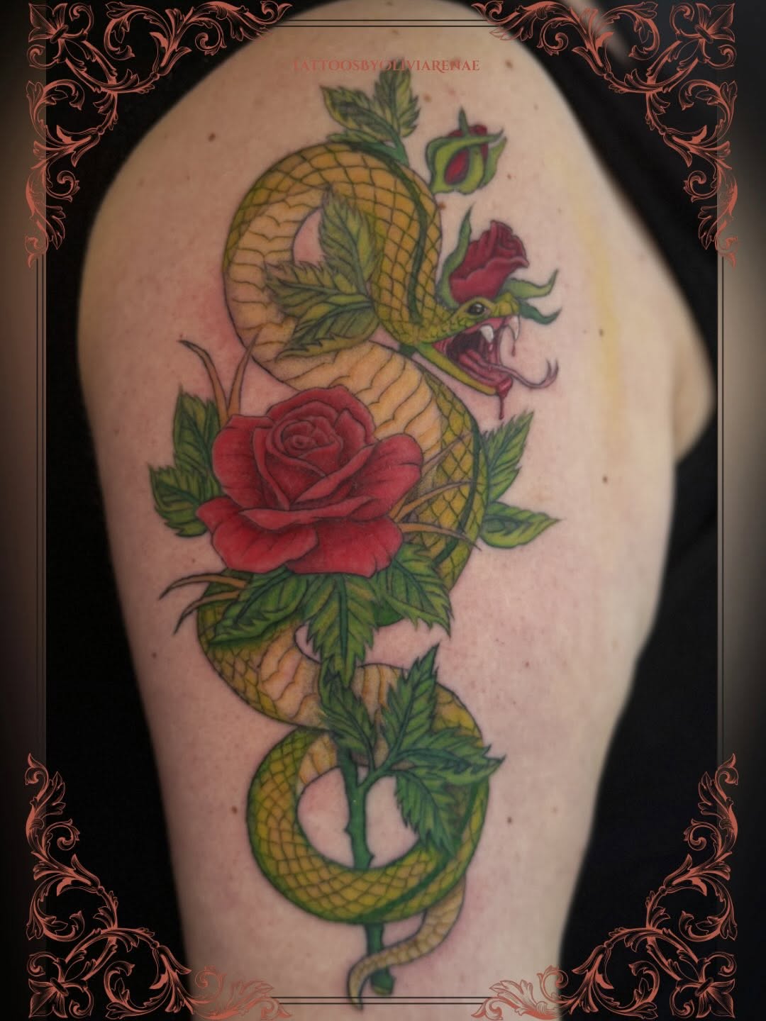 Tattoo by @tattoosbyoliviarenae โ american_traditional