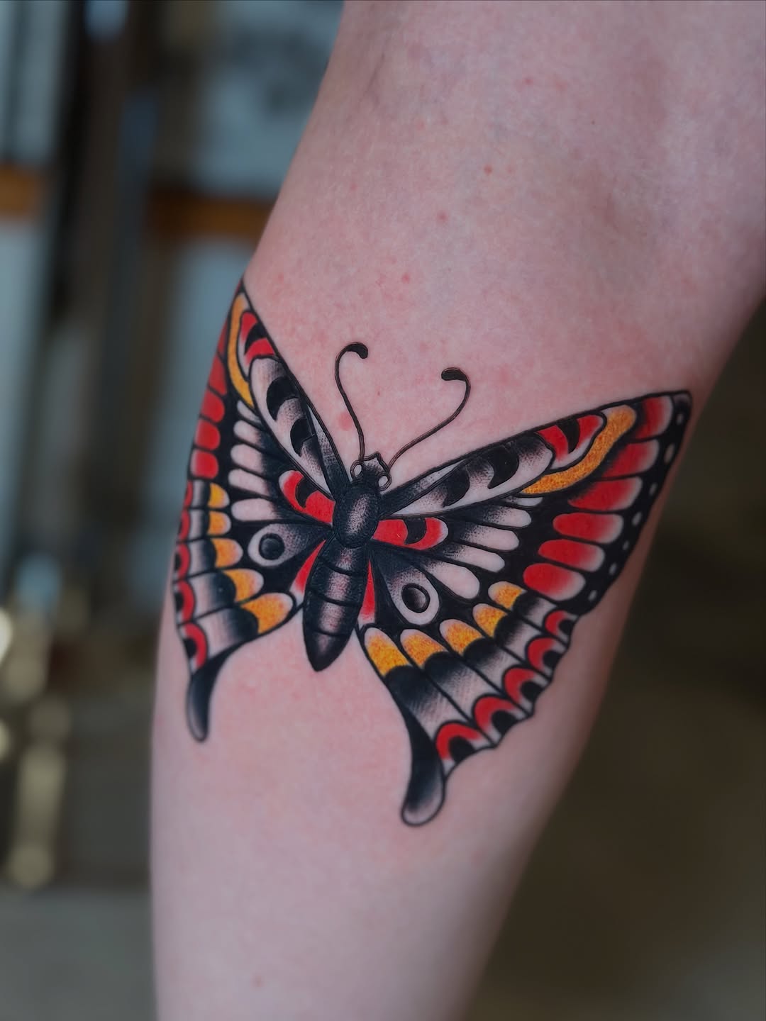 Tattoo by @beardedgentleman — american_traditional, illustrative