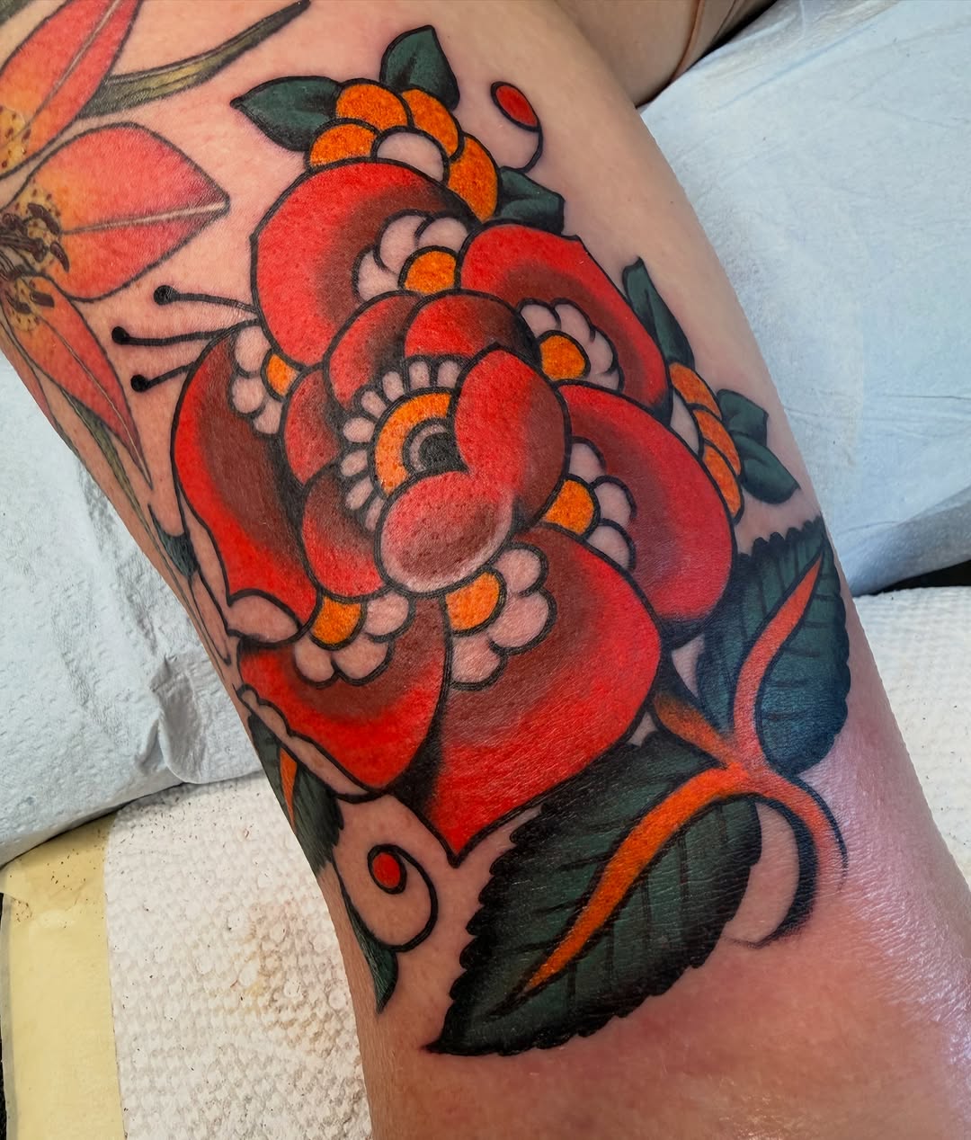 Tattoo by @morganhabe — american_traditional