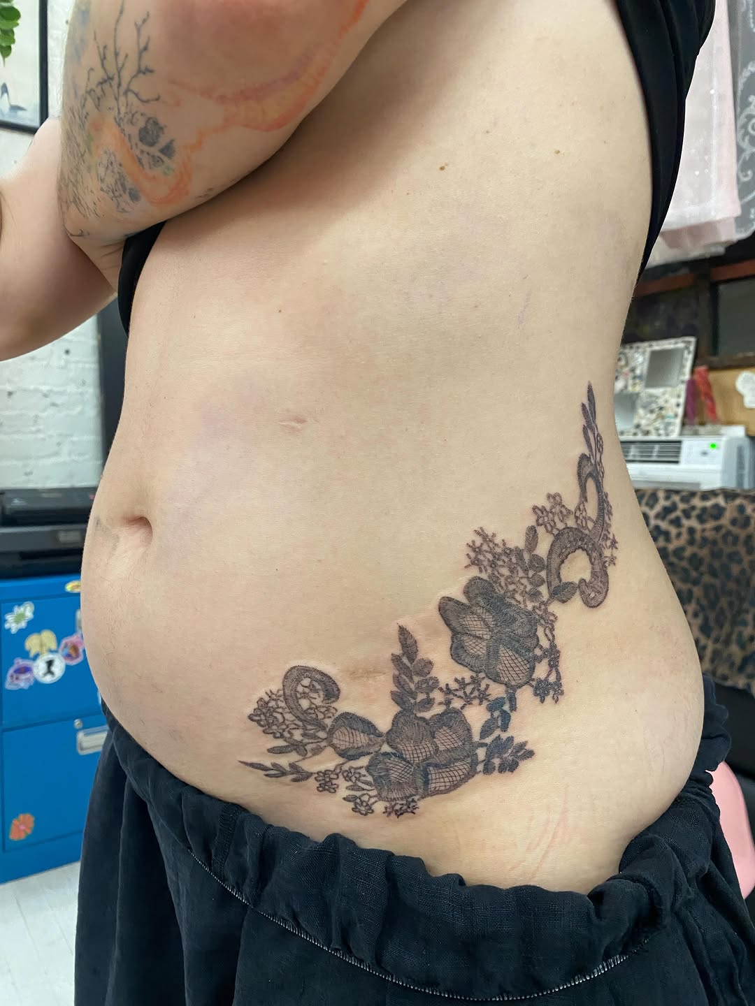 Tattoo by @supercutetattoo — black_and_grey