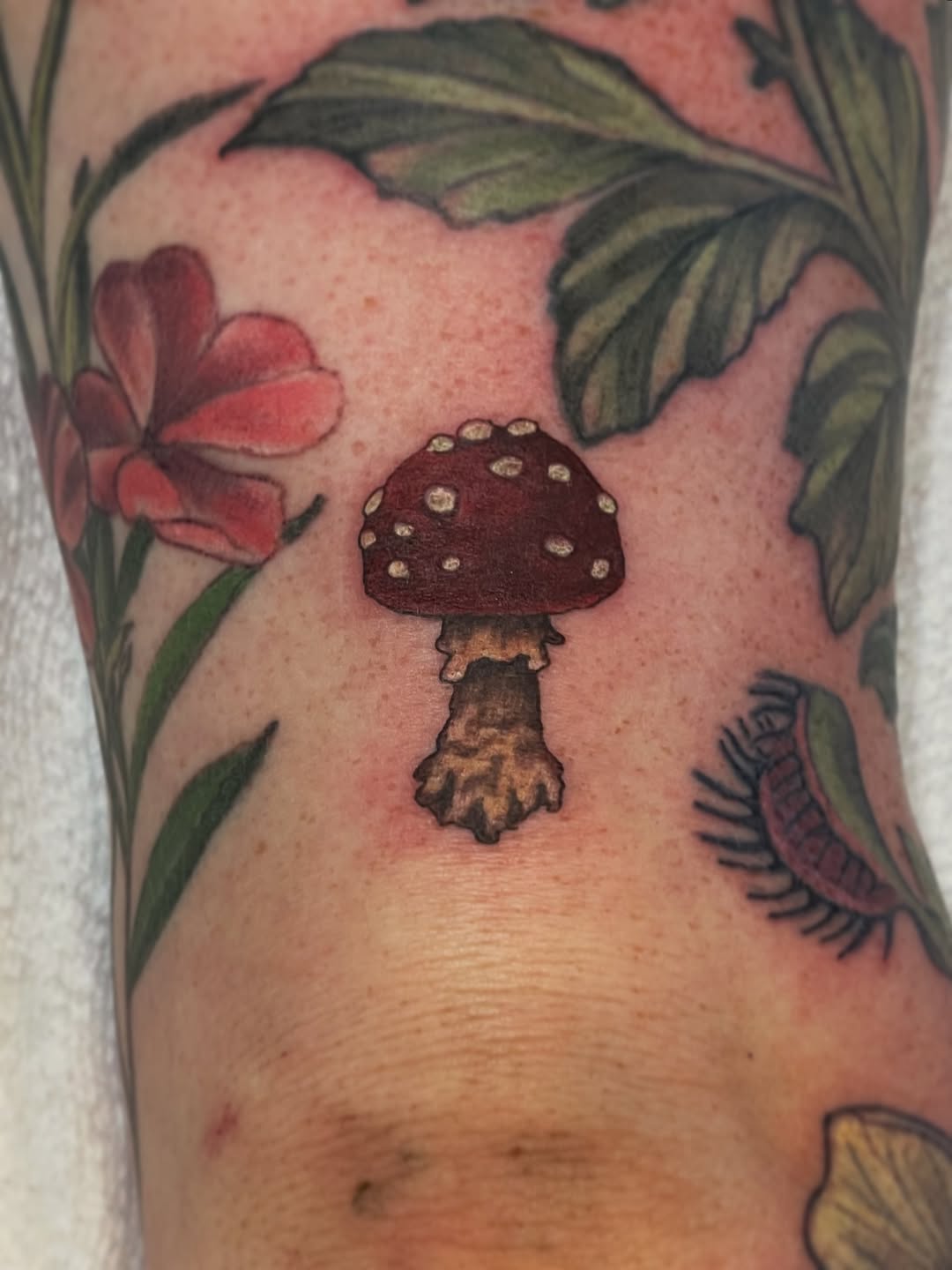 Tattoo by @courtneyann_arts — realism, illustrative