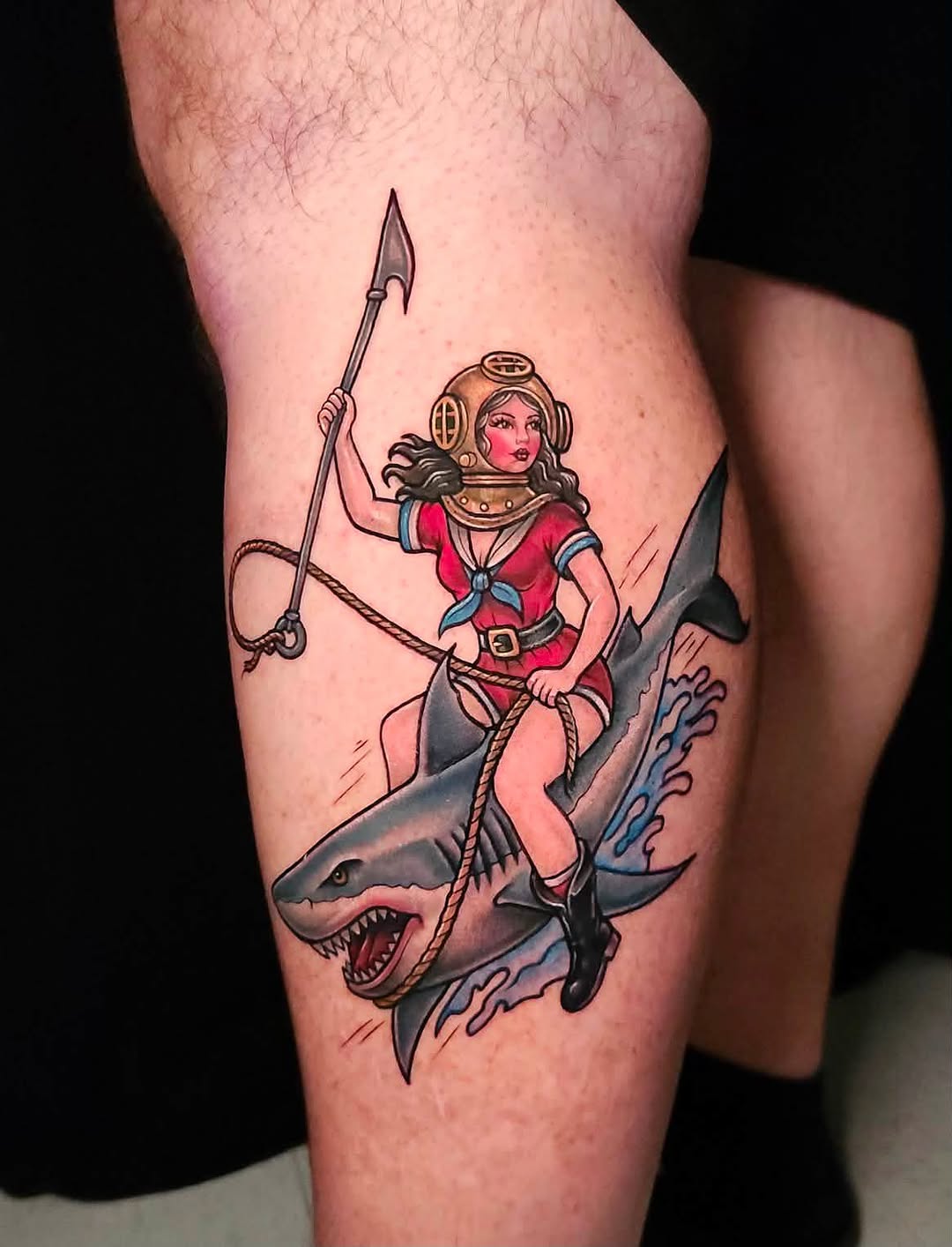 Tattoo by @elidiaveliztattoos — american_traditional, illustrative