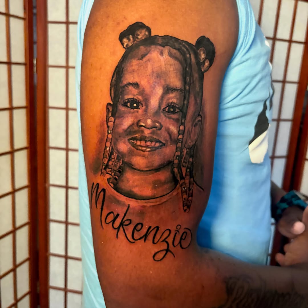 Tattoo by @tattoosxd__ — realism, lettering_script