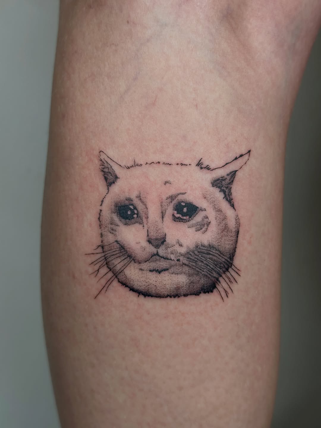 Tattoo by @silly.tatty — black_and_grey, realism