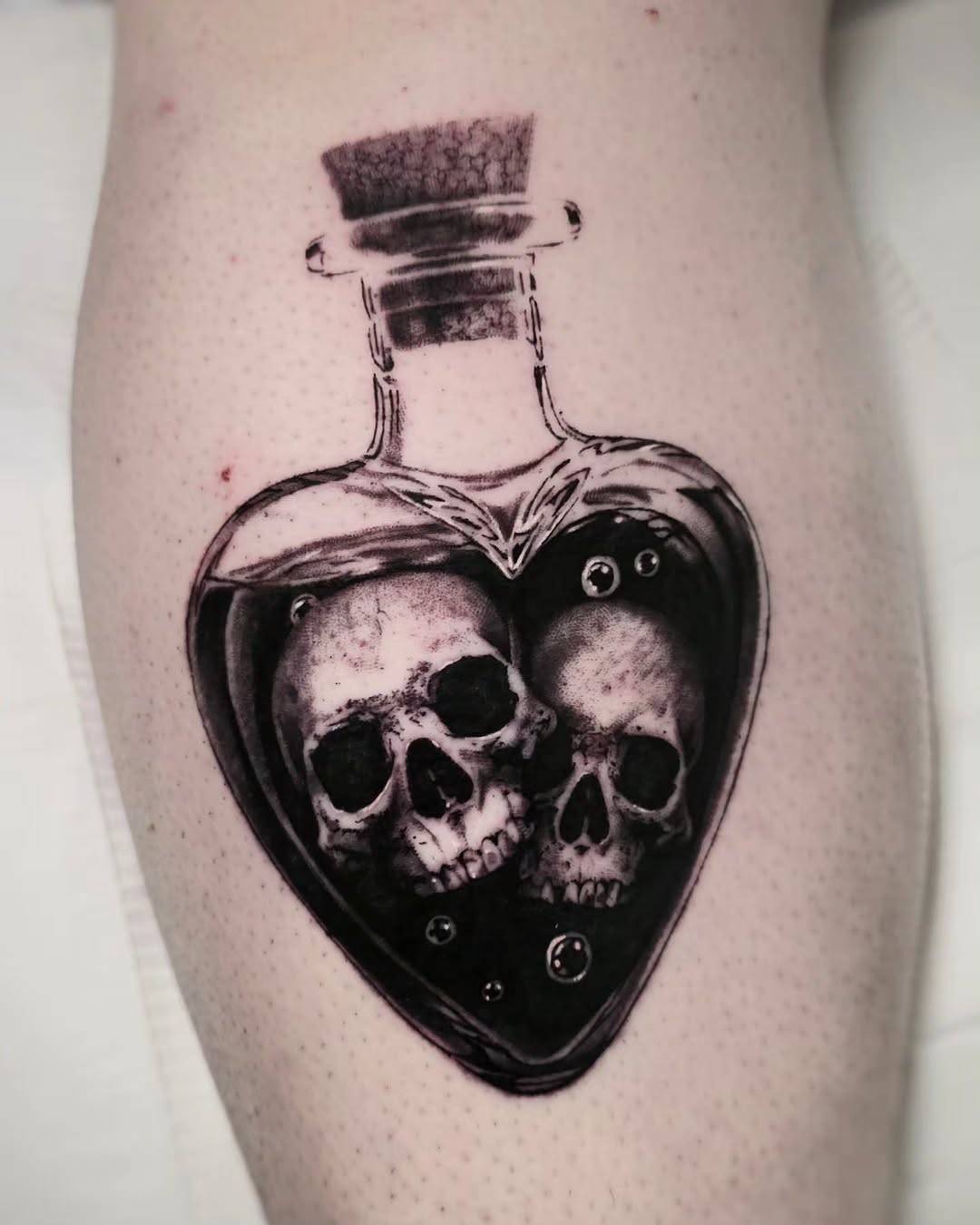 Tattoo by @zombrietattoos — realism, dark_realism