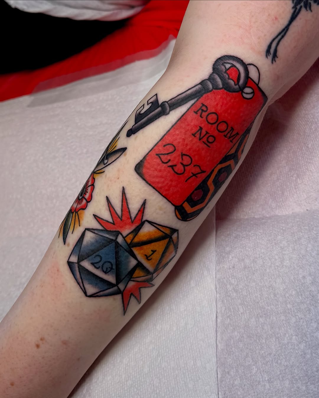 Tattoo by @carlyjamestattoos — american_traditional
