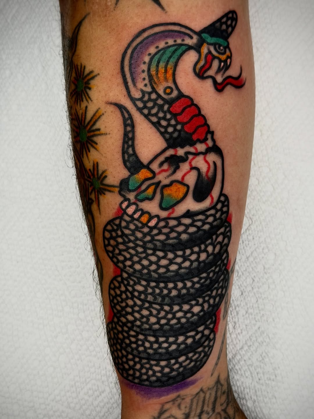 Tattoo by @kyleoharatattoo — american_traditional, neo_traditional