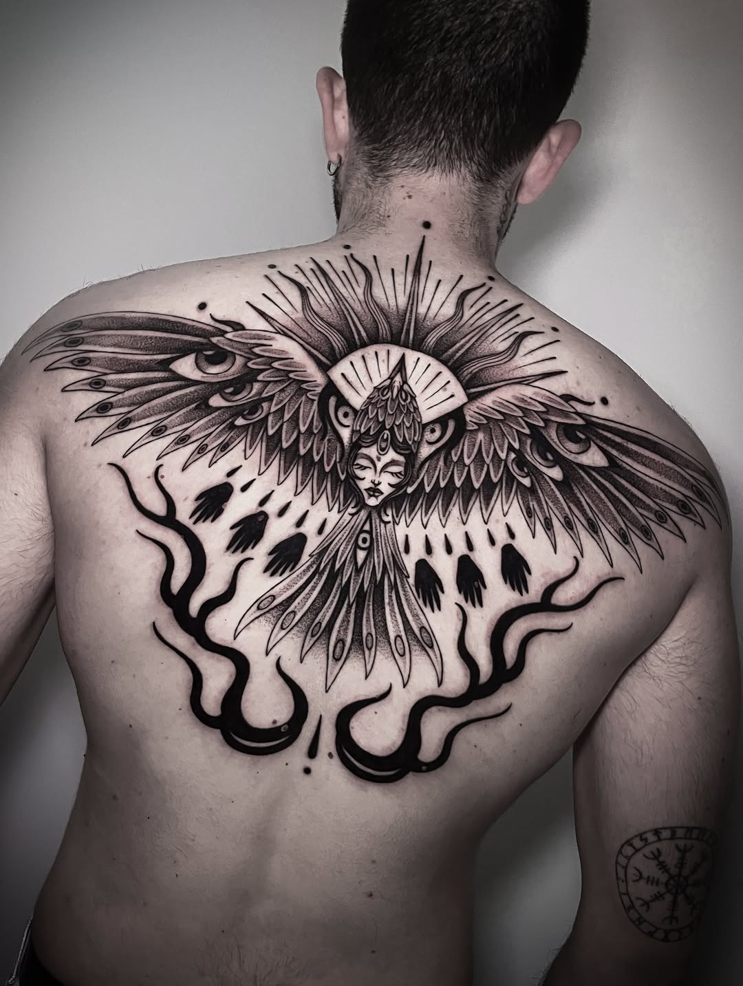 Tattoo by @arterego.ttt โ blackwork, ornamental