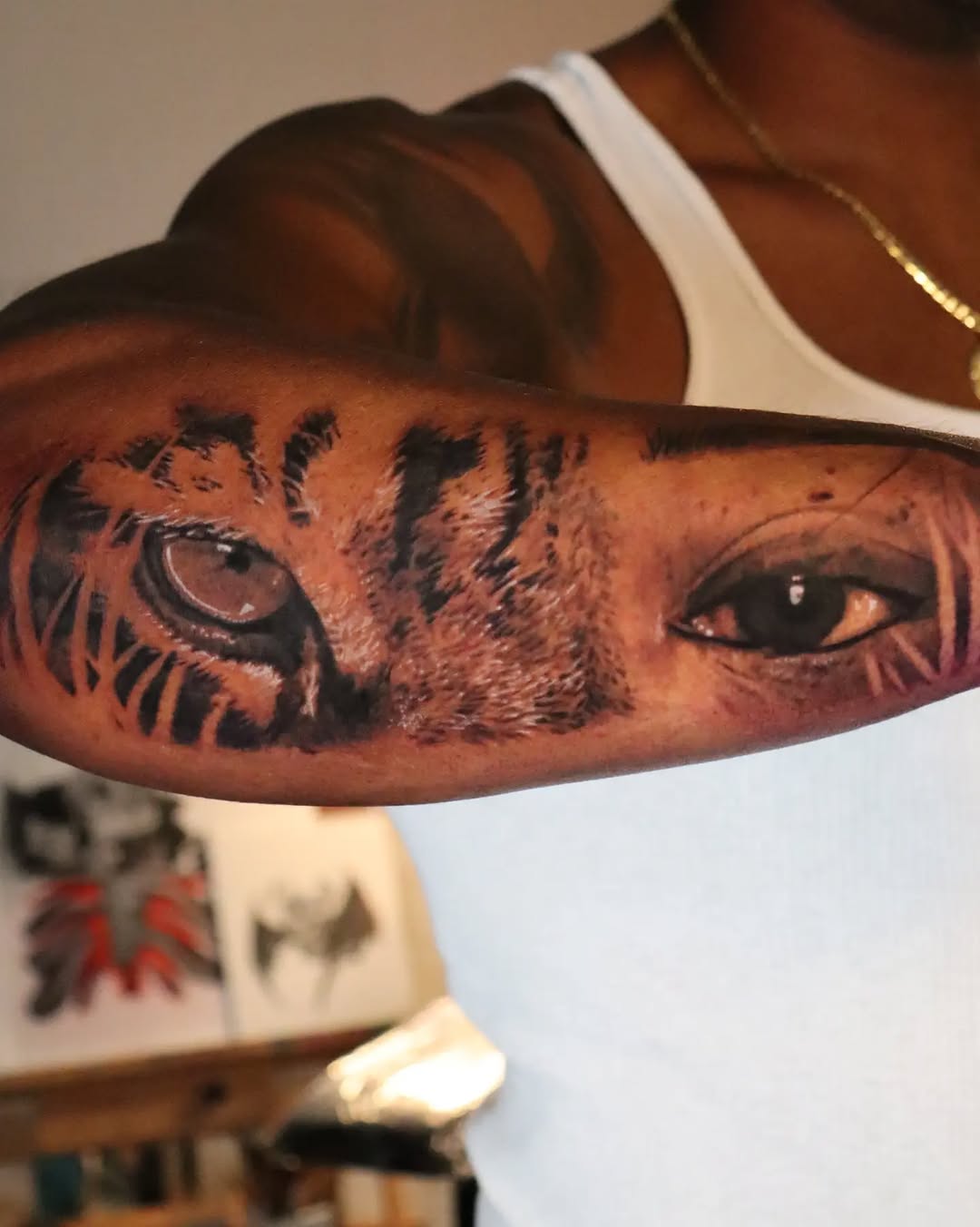 Tattoo by @claudink — realism, black_and_grey