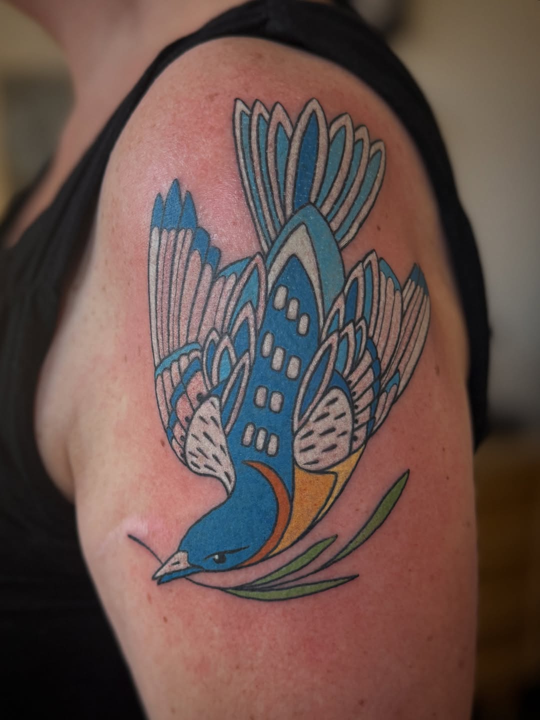 Tattoo by @leahearltattoo — new_school