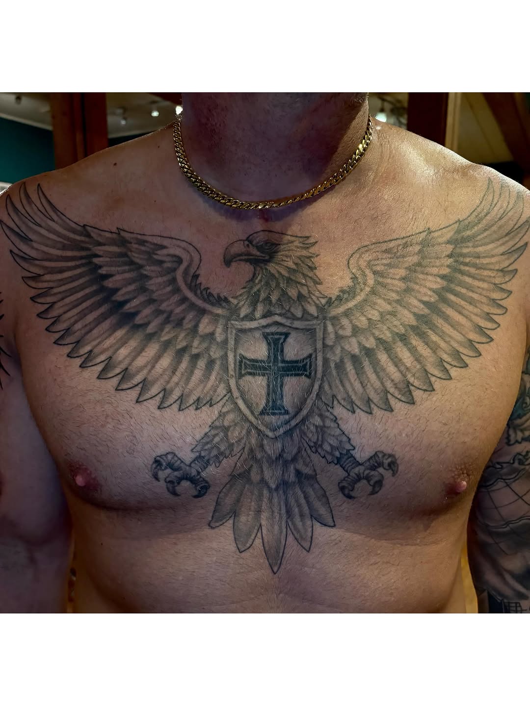 Tattoo by @a5ink — black_and_grey, realism