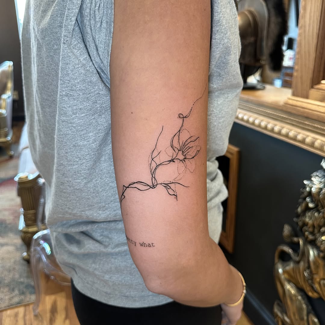 Tattoo by @leotattooartist β fine_line