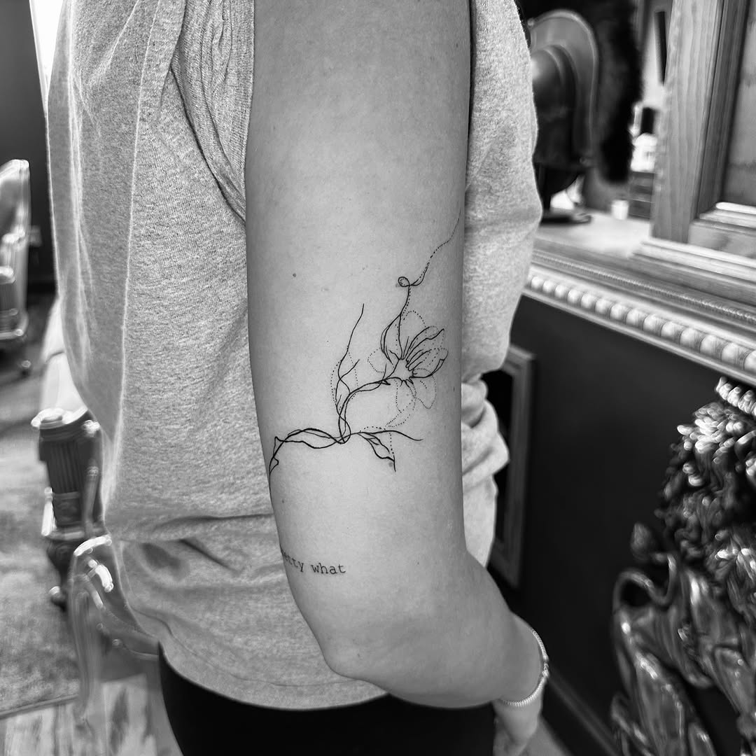 Tattoo by @leotattooartist β fine_line