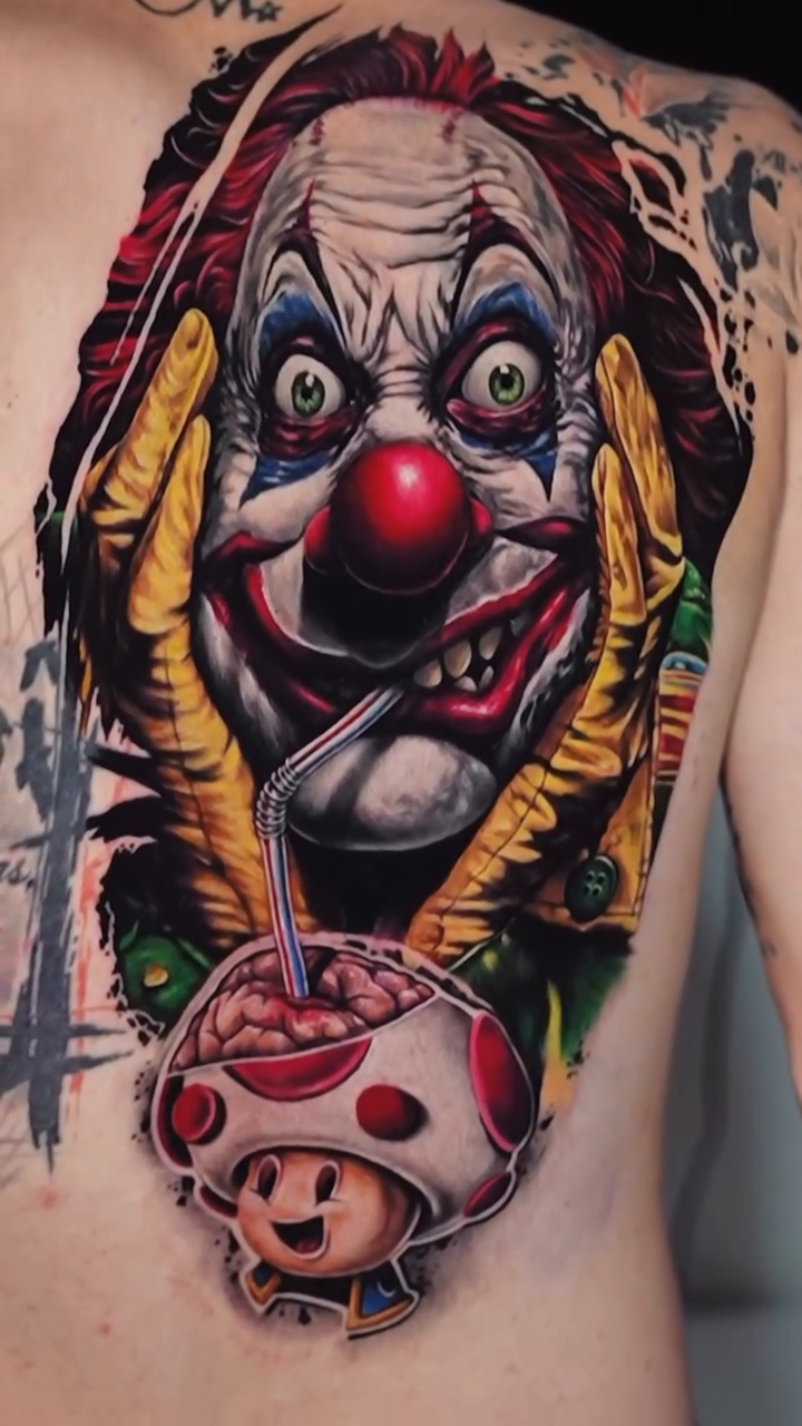 Tattoo by @mandytattoo2013 — realism, dark_realism