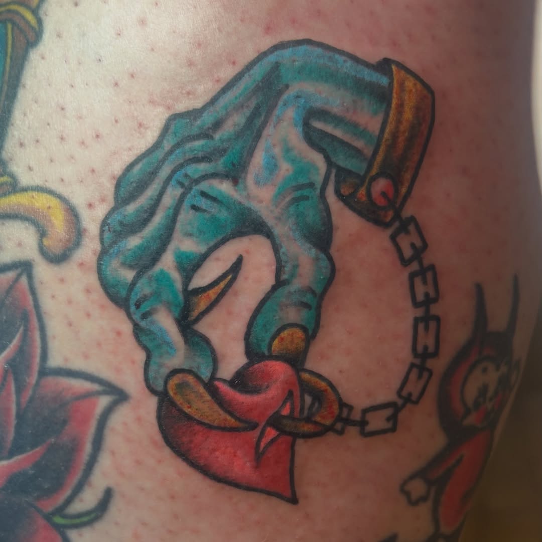 Tattoo by @leahjoytat2 โ american_traditional, illustrative