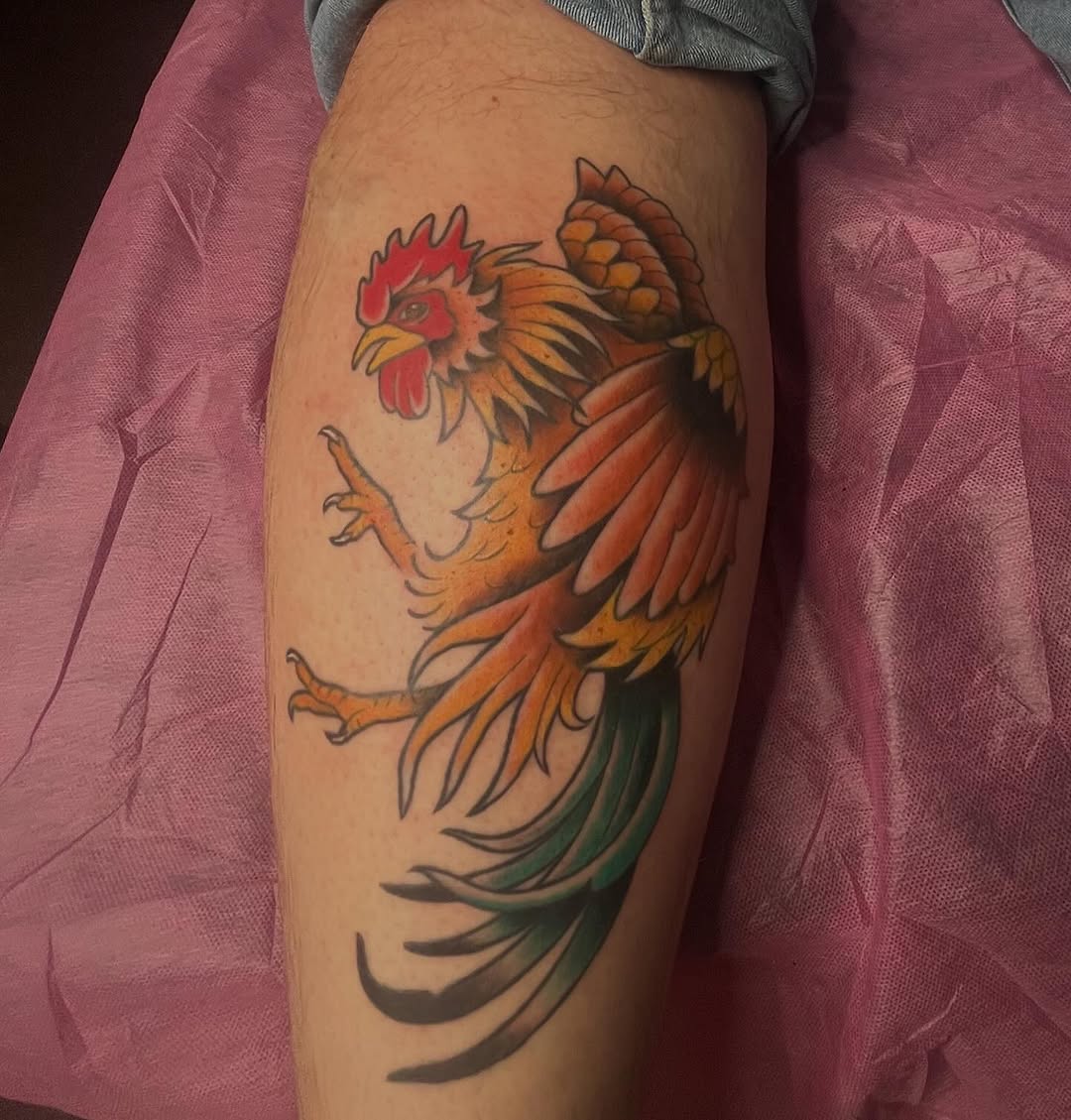 Tattoo by @lovebugtattoos โ american_traditional, illustrative