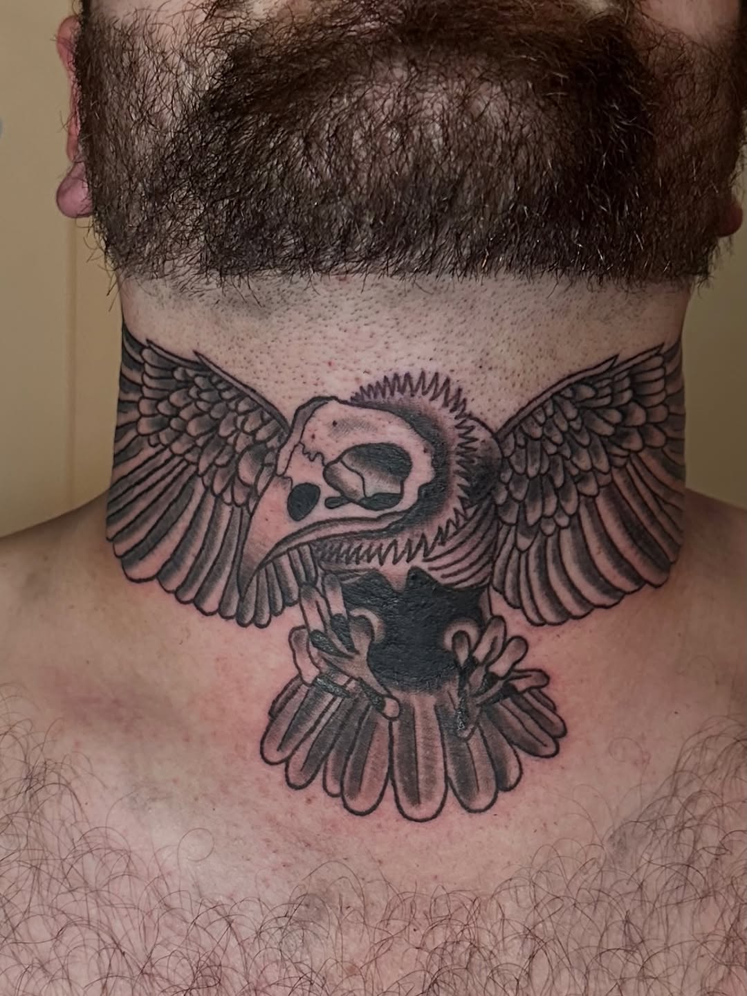 Tattoo by @drewthetattooguy β blackwork