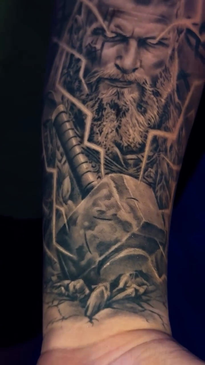 Tattoo by @therealraw_tattoos — black_and_grey, realism