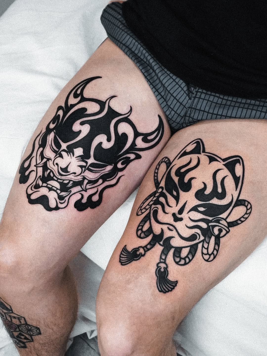 Tattoo by @jermie_jerms โ japanese_irezumi, blackwork