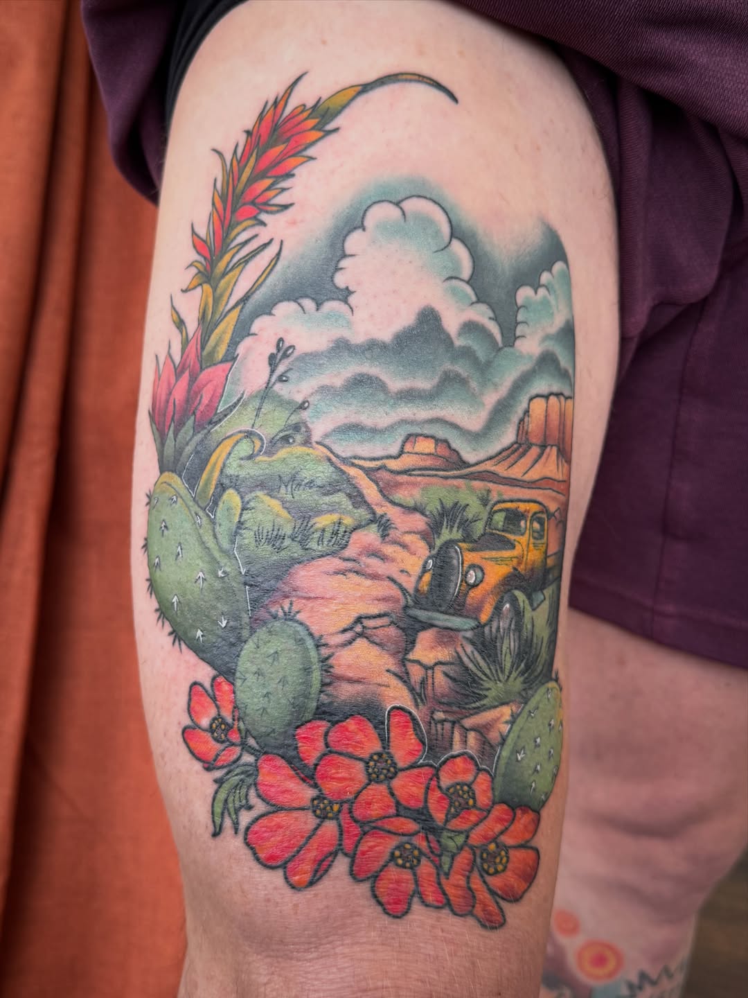 Tattoo by @misslilady — illustrative, realism