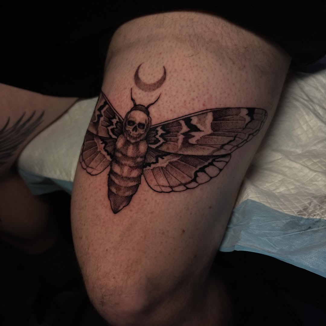 Tattoo by @syddix_art — black_and_grey, illustrative